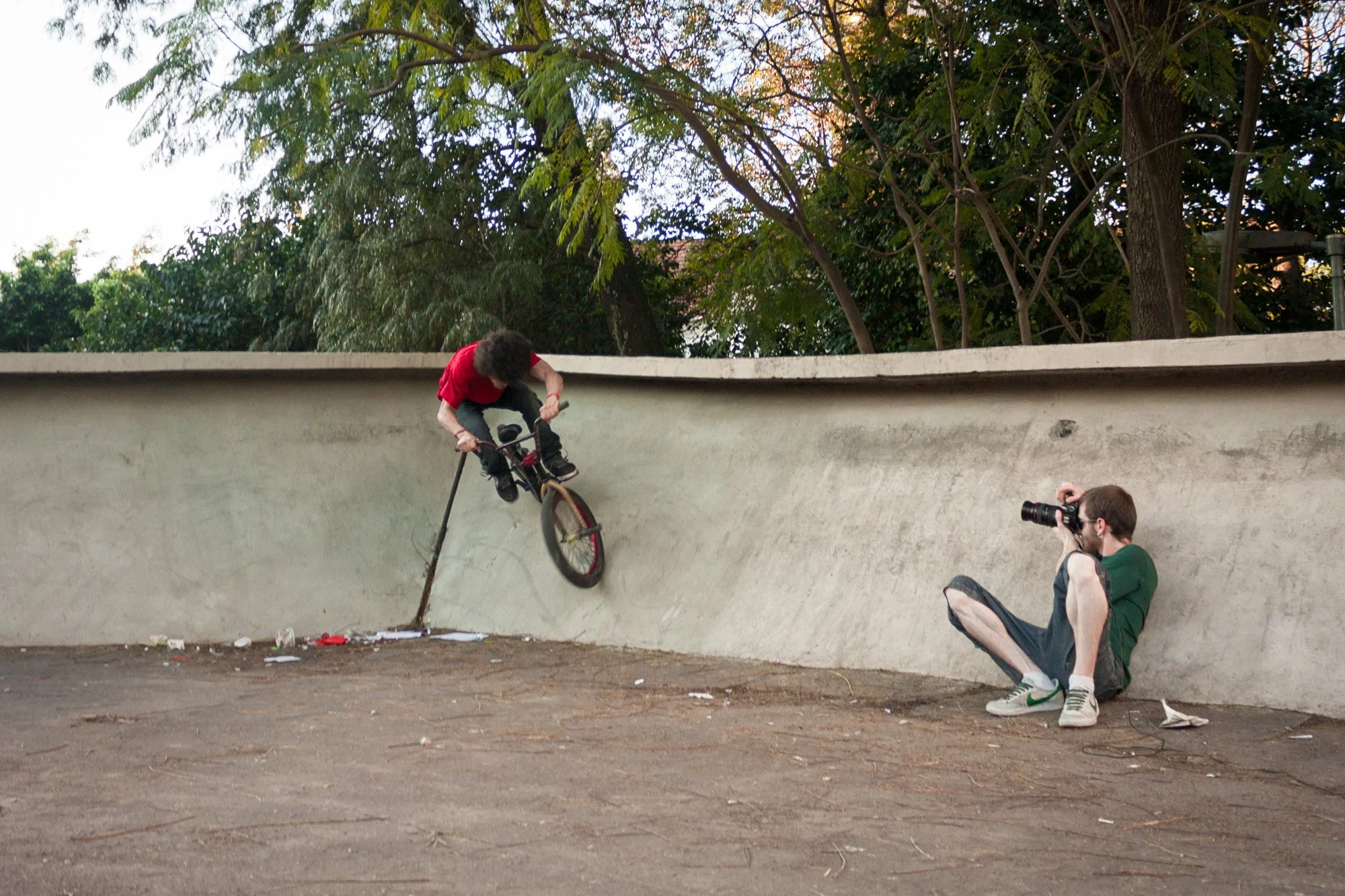 Wall riding