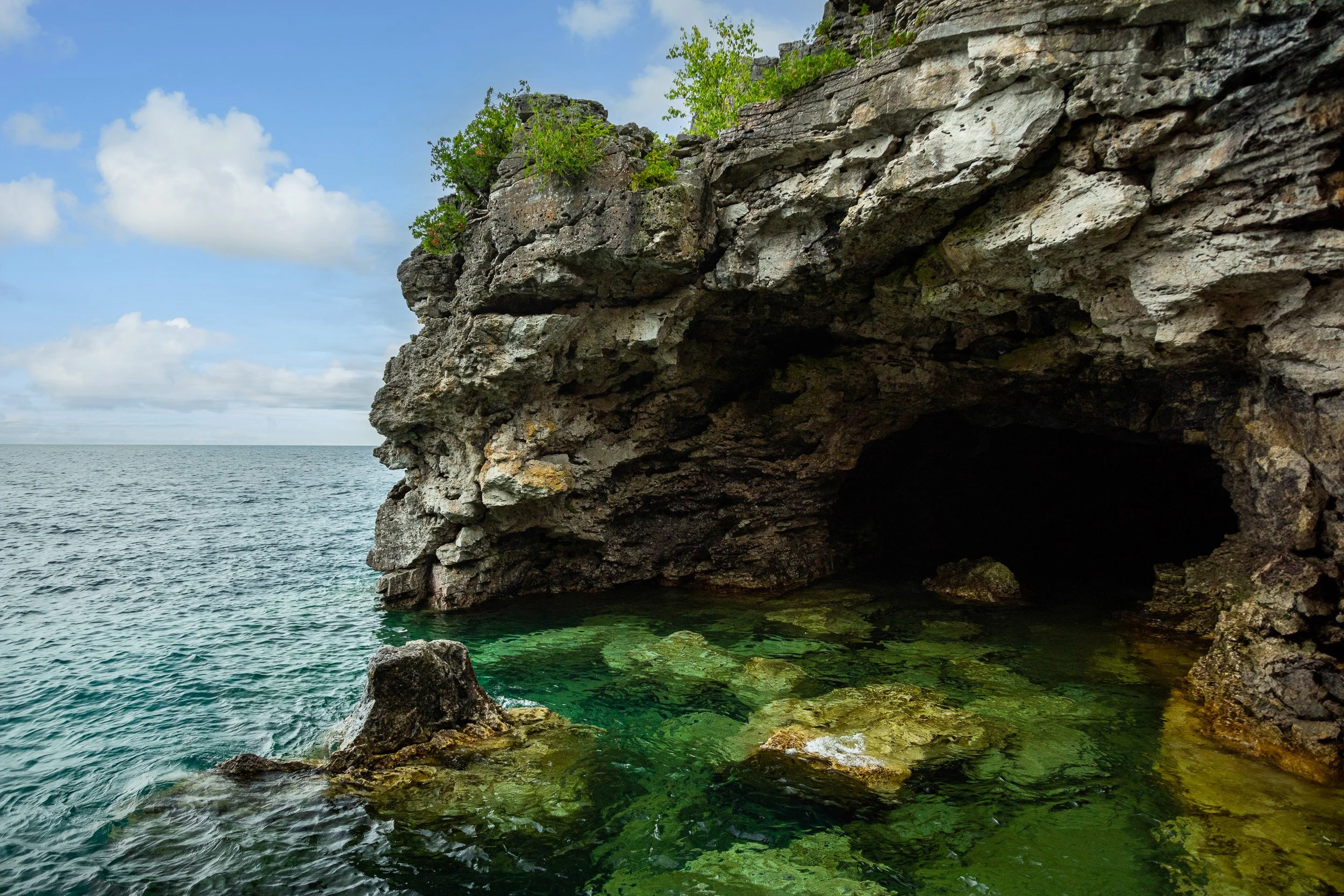  The Grotto, Bruce Peninsula, Canada 
 Nature 