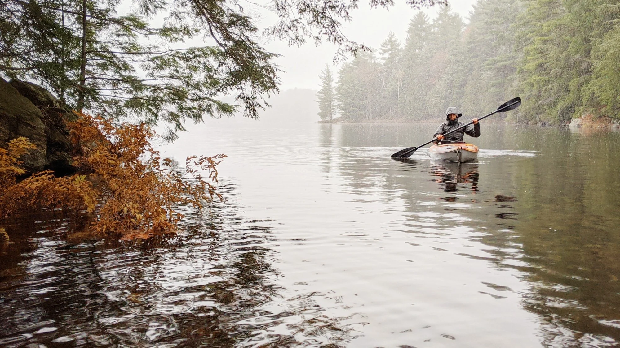  Paddling in Muskoka 
 Paddling 