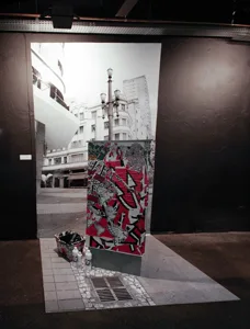 The scenario assembled at the exhibition