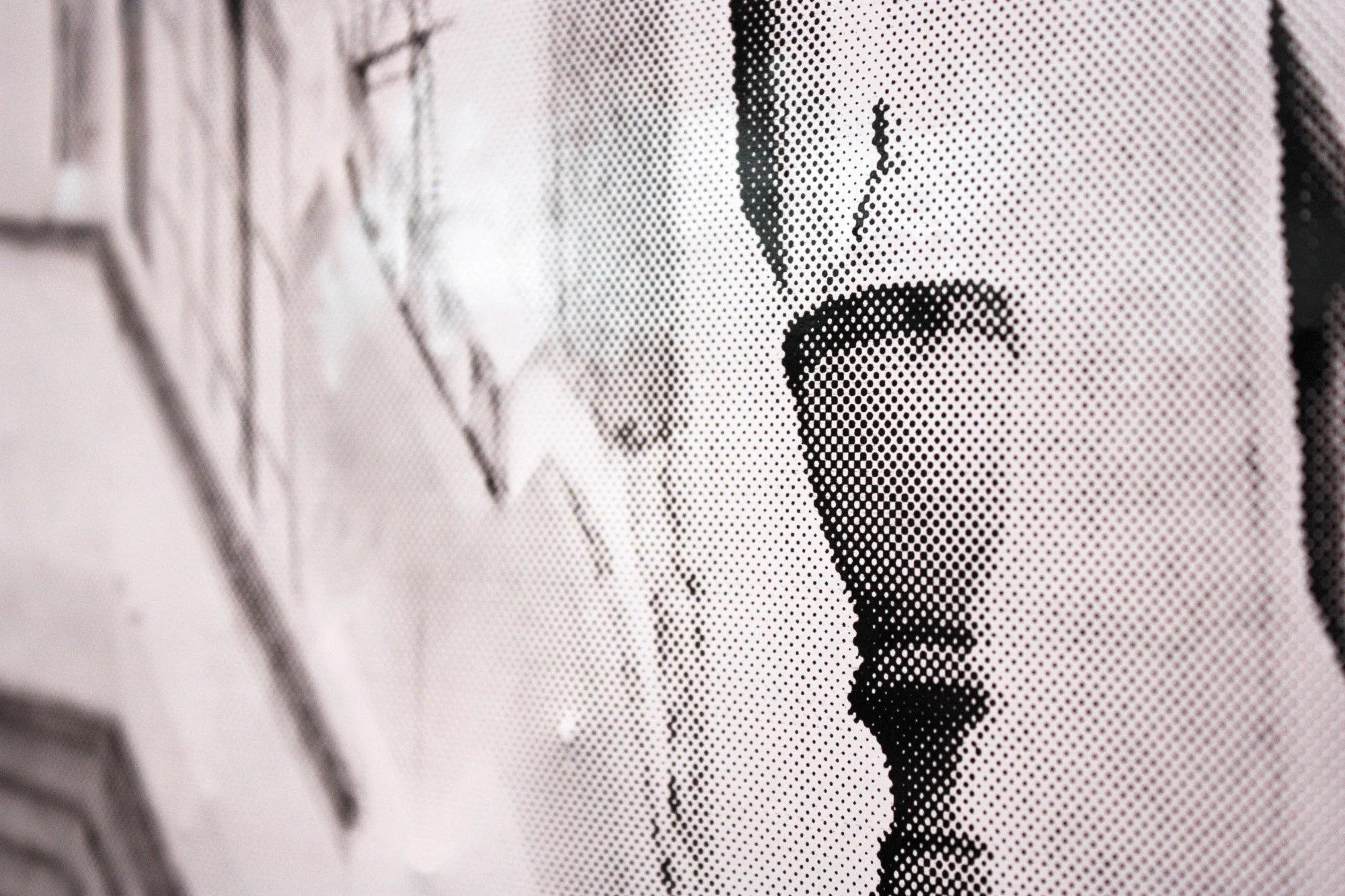 Details of the photo printed