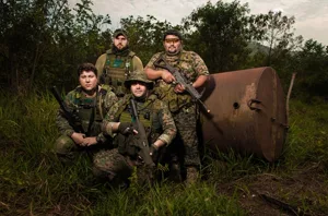 Airsoft reportage for Sexy Magazine